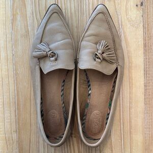 Sperry Tan Tassel Loafers for Women